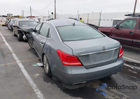 2016 Hyundai Equus Ultimate z USA, uszkodzony, nr VIN KMHGH4JH4GU102449